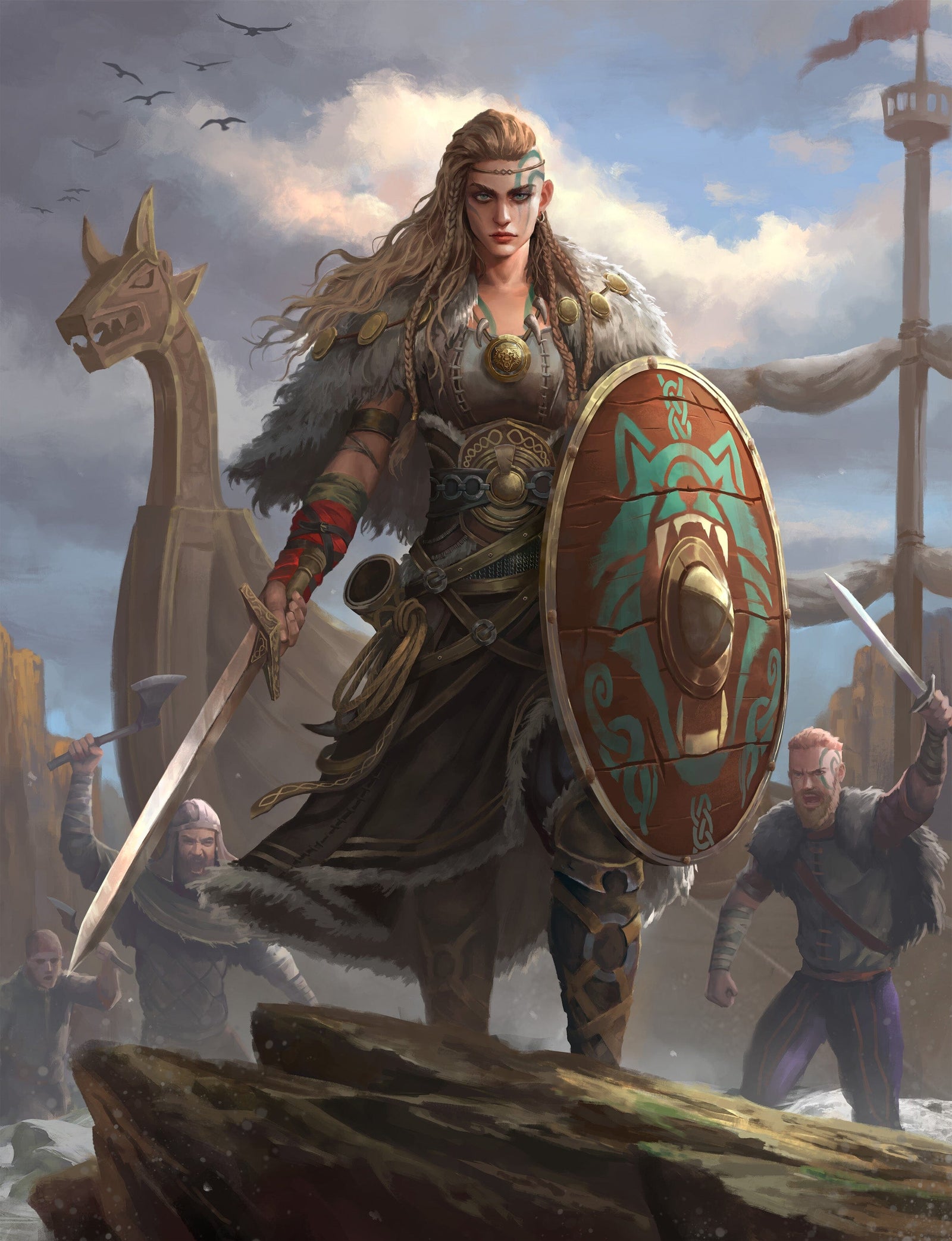 Modiphius Entertainment: Raiders of The Serpent Sea: Player's Guide (5E) - Libro di giochi di ruolo con copertina morbida integrativa, gioco di ruolo, 75 pagine a colori