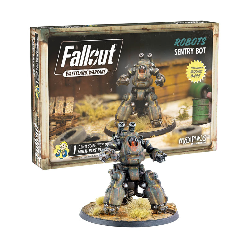 Fallout: Wasteland Warfare - Robots: Sentry Bot Model (2019)