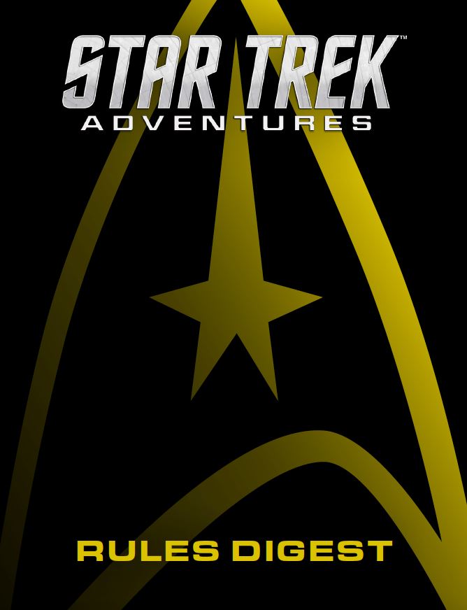 Star Trek Adventures Rules Digest (PRINT) Star Trek Adventures Modiphius Entertainment 