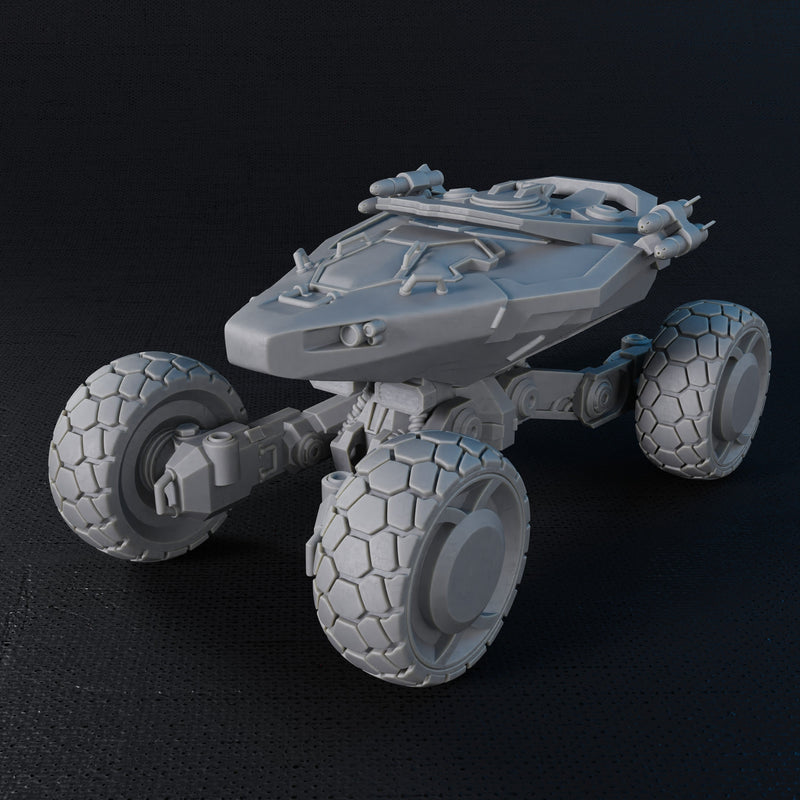 Five Parsecs From Home: Titan Forge Star Buggy Scenic - STL