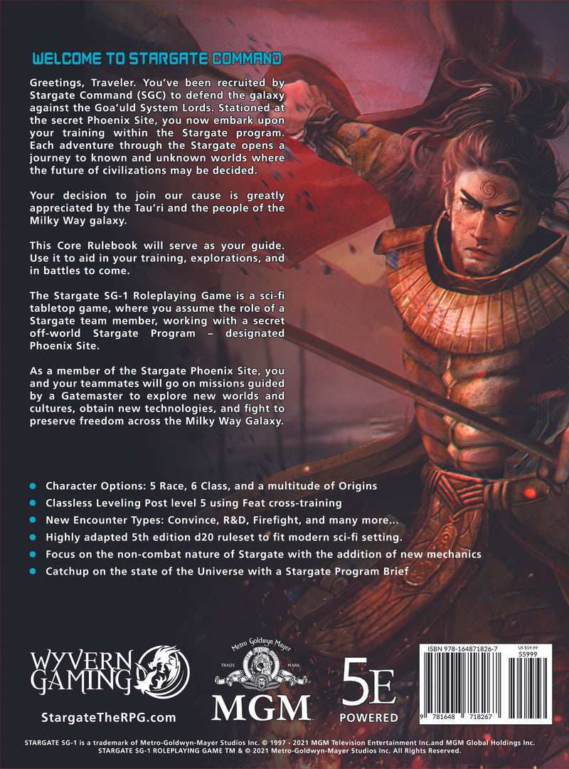 Stargate SG 1 Roleplaying Game, PDF