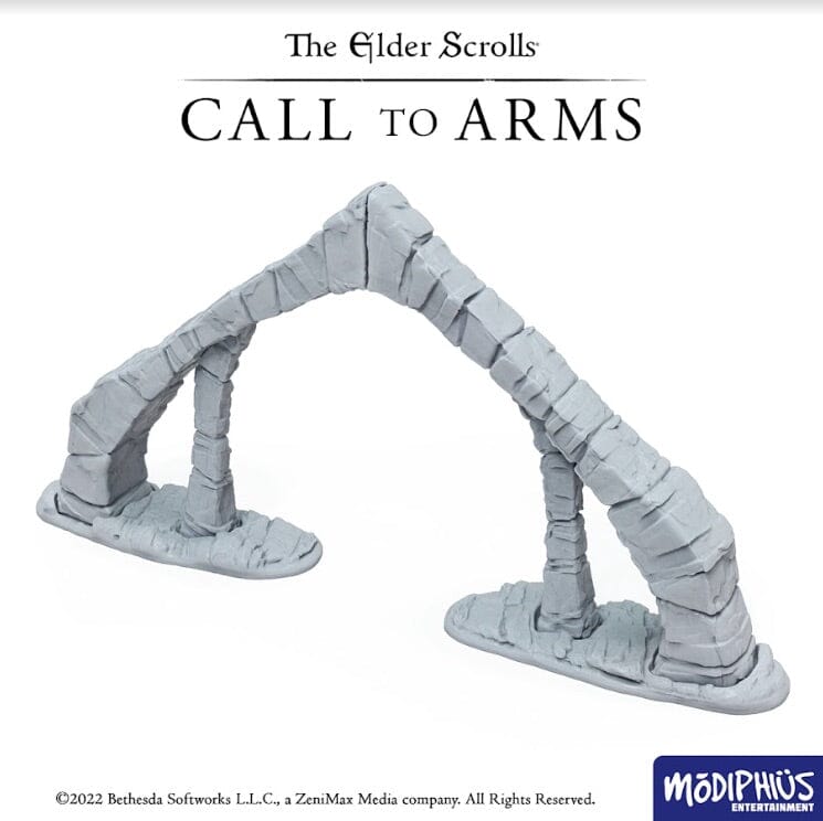 The Elder Scrolls: Call to Arms - Print at Home - Nord Tomb Arches The Elder Scrolls: Call to Arms Modiphius Entertainment 
