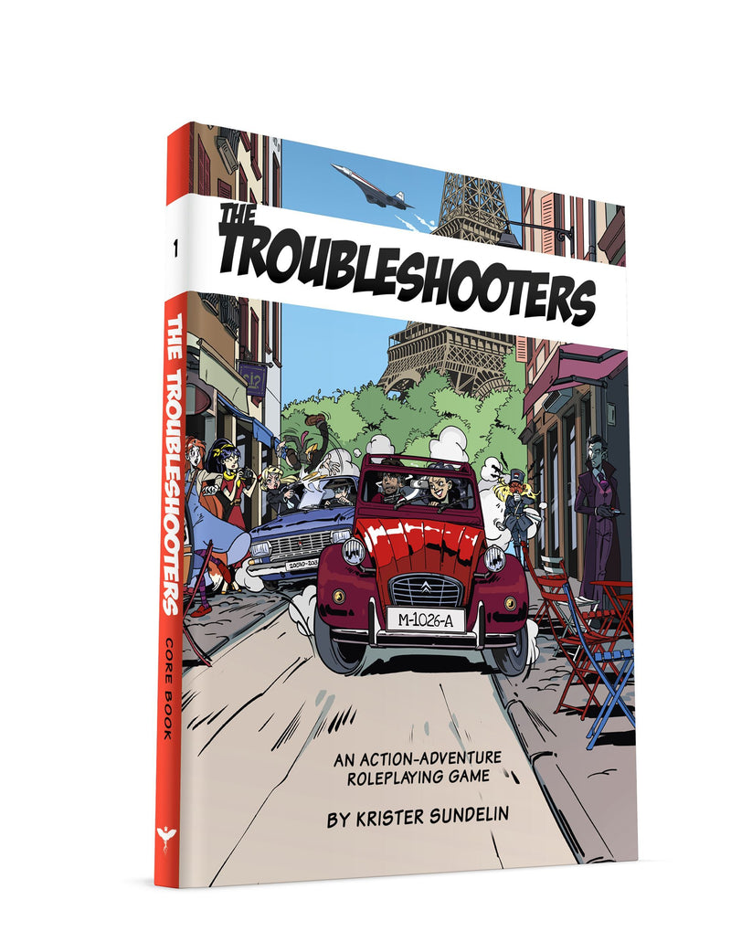 The Troubleshooters - Core Rule Book Standard Print Books Modiphius Entertainment 